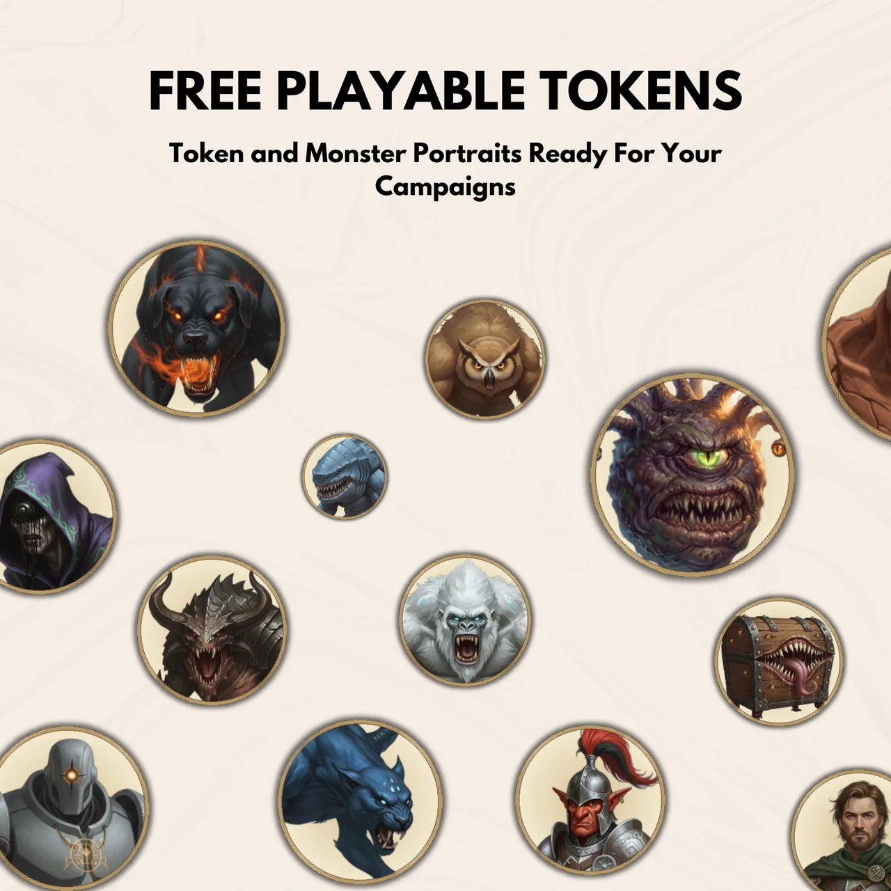 20 free monster tokens